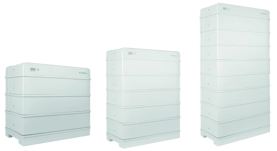 Sungrow SBR Batteriespeicher in drei Gr&ouml;&szlig;en