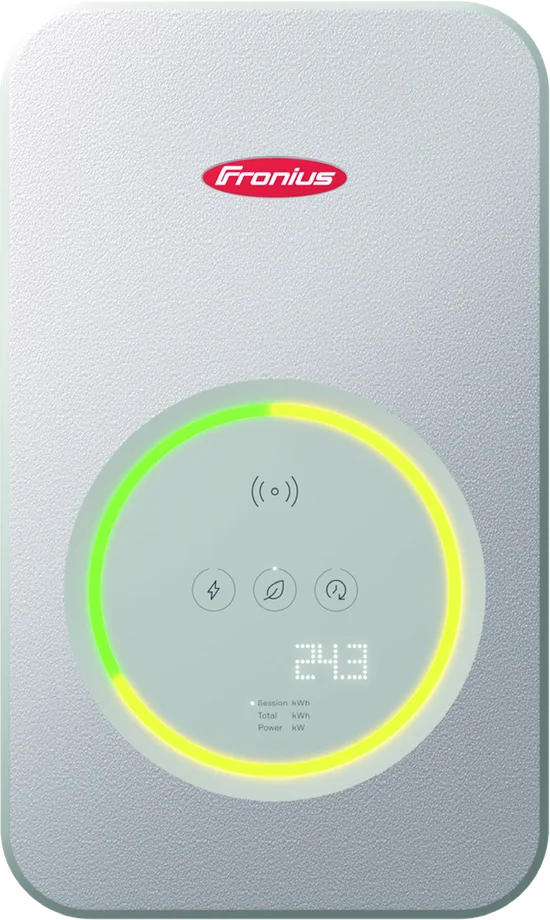 Fronius Wattpilot Flex Wallbox, Frontansicht