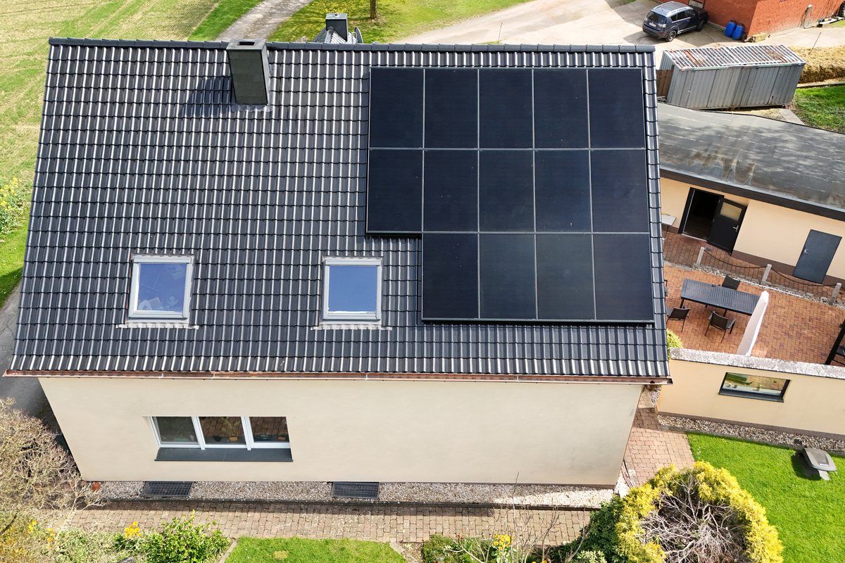 Photovoltaikanlage in Porta Westfalica auf Satteldach