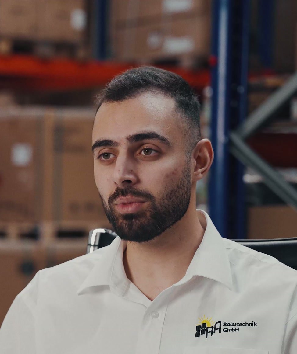 Ali Noureddine, Kundenberater bei RA Solartechnik